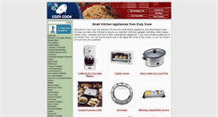 Desktop Screenshot of cozycook.com